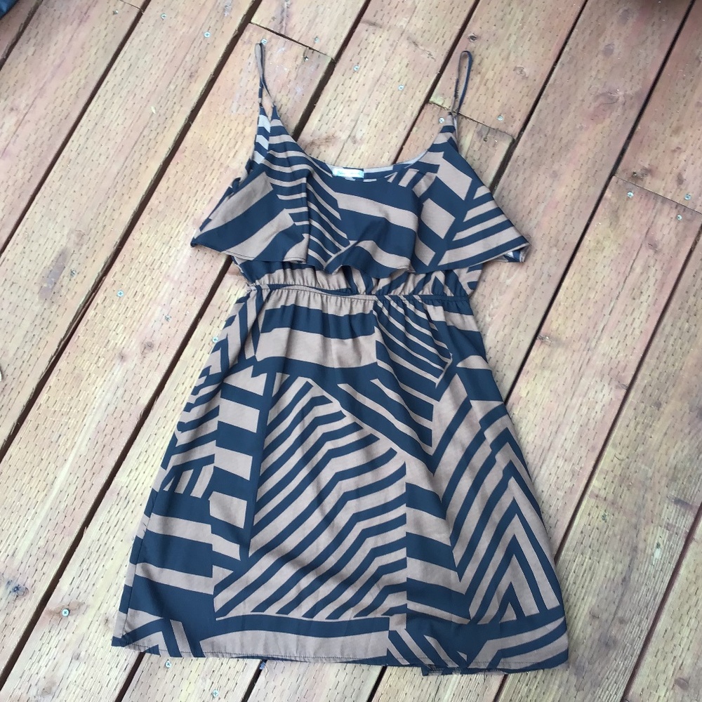 Blue Sketch Dress